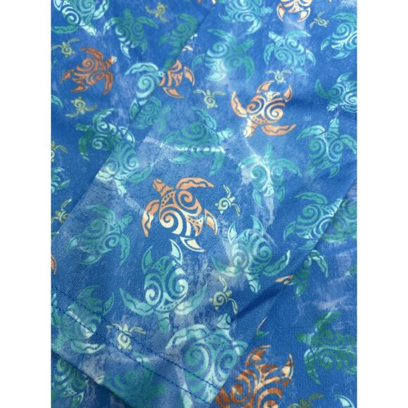 GILLZ Women Top Size Medium Turtles Print Long Sleeves UV Top Shirt - Picture 2 of 4